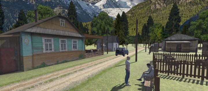 Cars: Rural Life Simulator 1.3. Скриншот 1