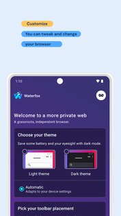 Waterfox 1.0.14. Скриншот 1