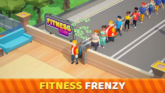 Fitness Club Tycoon 1.8.2. Скриншот 2