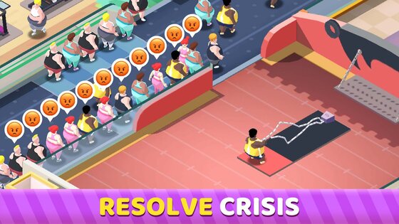 Fitness Club Tycoon 1.8.2. Скриншот 4