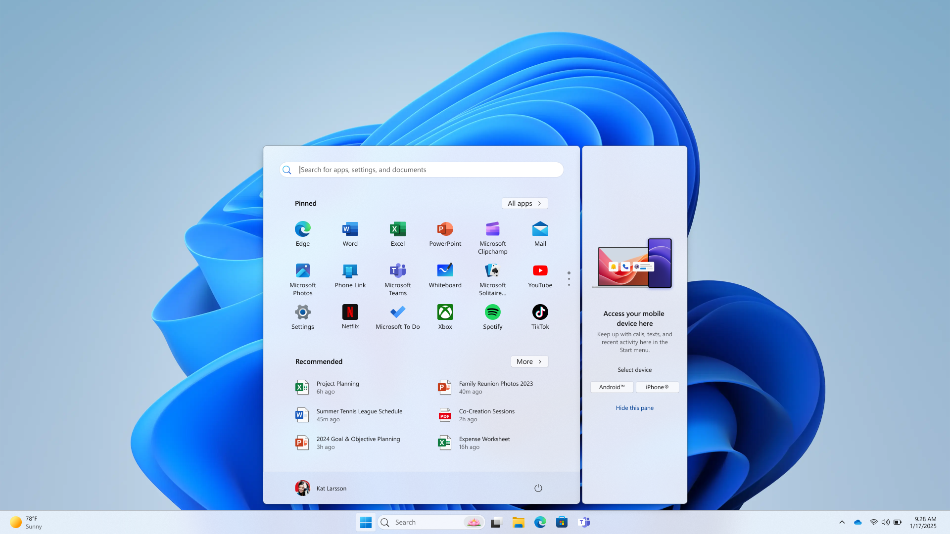 Подключать смартфоны к Windows 11 теперь можно из меню «Пуск ...