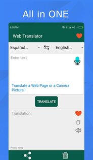 Web Translator 3.22. Скриншот 1