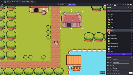 GDevelop 1.0.175. Скриншот 17