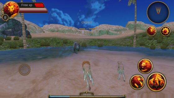 Lion RPG Simulator 0.7. Скриншот 4