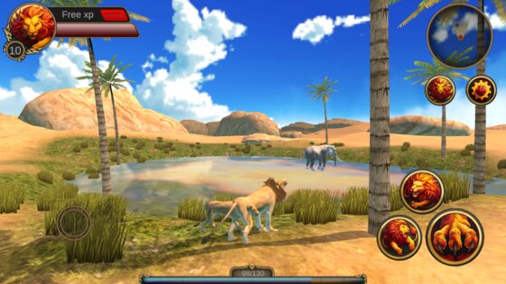 Lion RPG Simulator 0.7. Скриншот 2