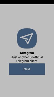 Kutegram. Скриншот 1