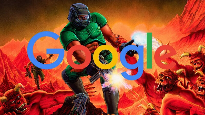 Программист играл в Doom внутри поисковой строки Google