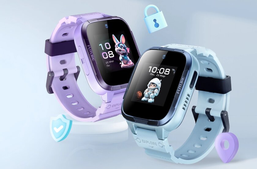 Детские часы HONOR CHOICE Kids Watch Plus можно купить в России: есть 4G, GPS и встроенная камера