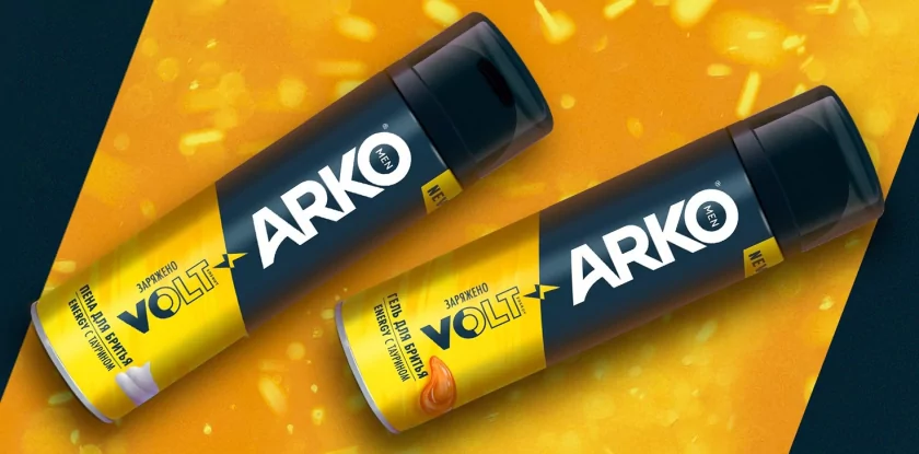 Volt Energy и ARKO выпустили пену для бритья с таурином. Заряд бодрости гарантирован