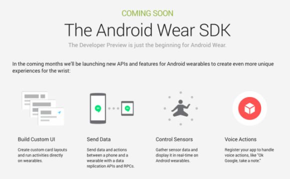 Принципы работы Android Wear в связке с устройством показаны на видео