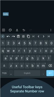 Heliboard 3.2. Скриншот 9