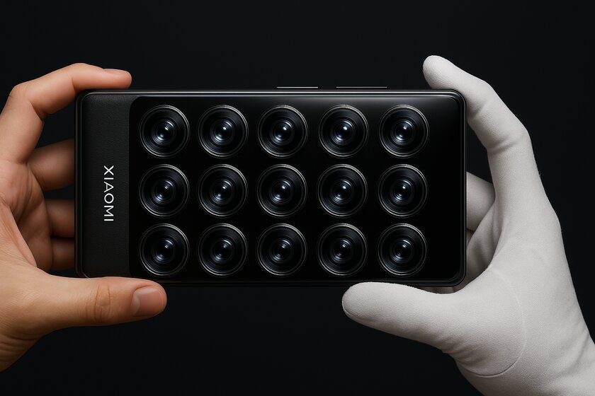 Xiaomi представила смартфон с 15 камерами — его нужно держать в специальных перчатках