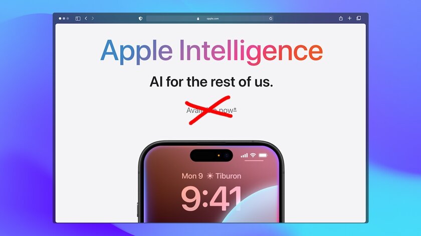Apple убрала надпись «Доступно сейчас» со страницы Apple Intelligence