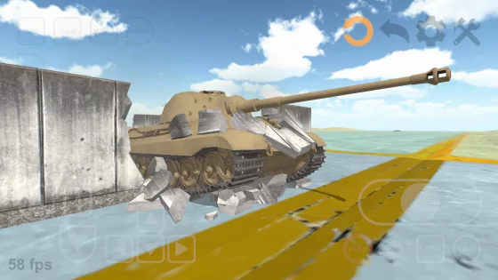 Tank Physics Mobile 03 4.3. Скриншот 2
