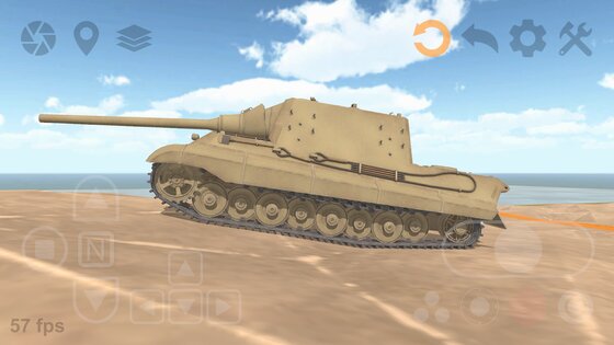 Tank Physics Mobile 03 4.3. Скриншот 8