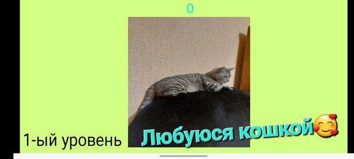 Кото-кликер. Скриншот 1
