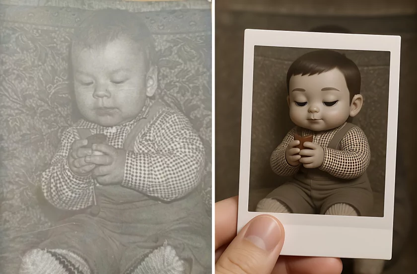 Новая ИИ-функция от Xiaomi превратит обычные фото в мультяшные в стиле Polaroid: вот как выглядят