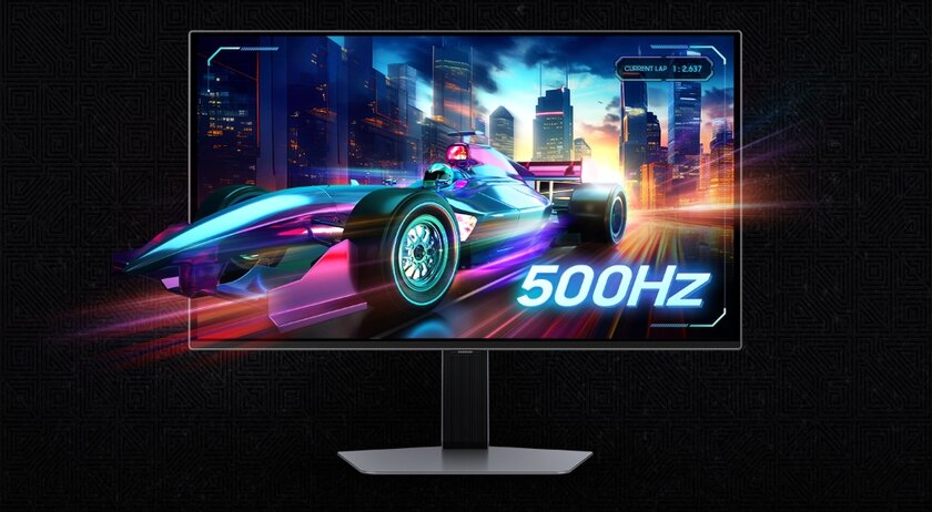 Samsung радует геймеров: представлен первый игровой OLED-монитор с частотой 500 Гц