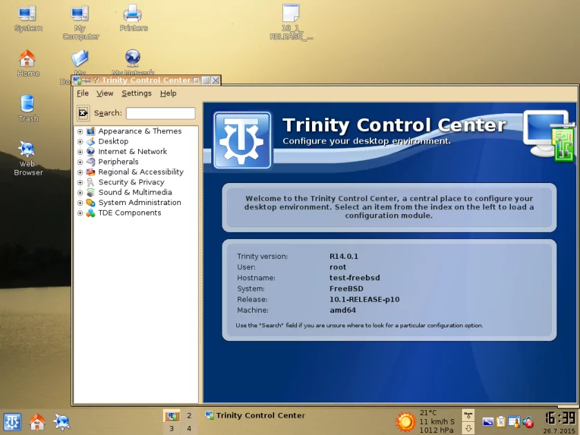 Оболочка Trinity вернет ваш Linux во времена KDE 3