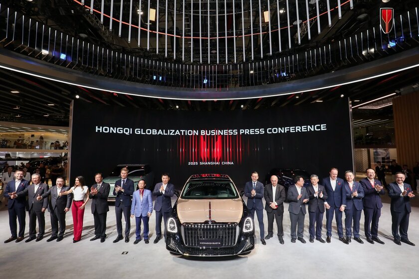 Hongqi представил премиальный летающий автомобиль Tianyan 1 и стратегию по выпуску миллиона машин в год