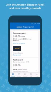 Amazon Shopper Panel 4.5.0. Скриншот 1