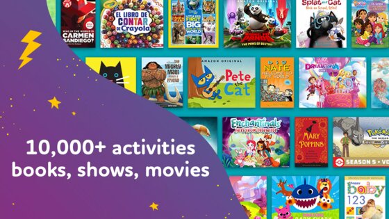 Amazon Kids – книги и видео 3.26.0.6405. Скриншот 1