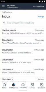 AWS Console 3.10.1. Скриншот 7