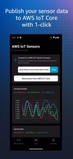 AWS IoT Sensors 1.1. Скриншот 3