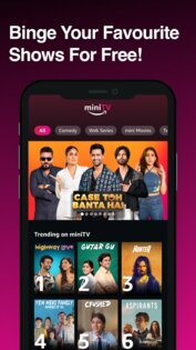 Amazon miniTV 1.7.16.600. Скриншот 1