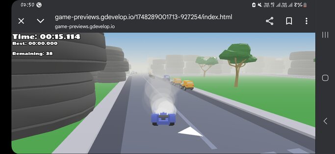 Гонка от скуика 3D. Скриншот 2