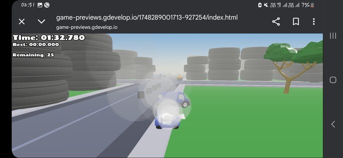 Гонка от скуика 3D. Скриншот 4