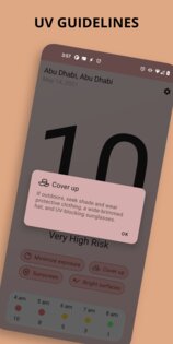 Sunny Side — UV Index. Скриншот 5