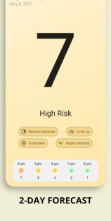 Sunny Side — UV Index. Скриншот 2