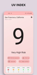 Sunny Side — UV Index. Скриншот 1