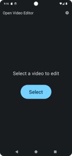 Open Video Editor 1.1.3. Скриншот 1
