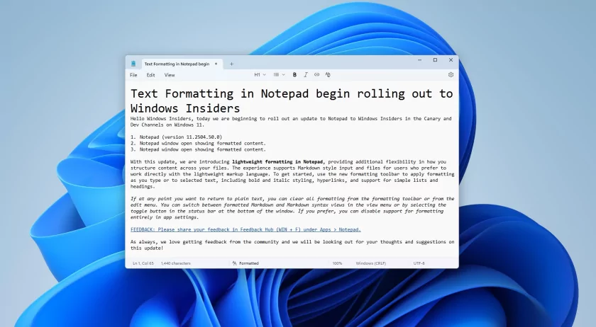 Часть пользователей недовольна новым «Блокнотом» в Windows 11: они хотят простоты