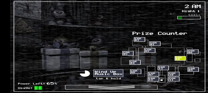 Five Nights with the Toys MOBILE. Скриншот 1