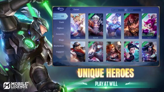 Mobile Legends Lite 1.9.80.10801. Скриншот 4