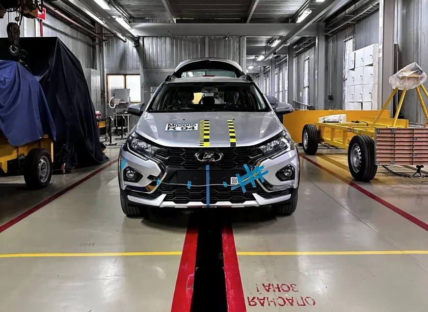 LADA Iskra прошла 84 краш-тестов и получила максимальную оценку безопасности ARCAP