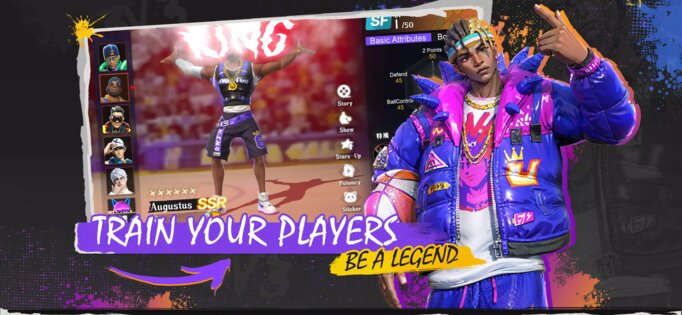 Let's Dunk 3X3 1.2.0. Скриншот 1