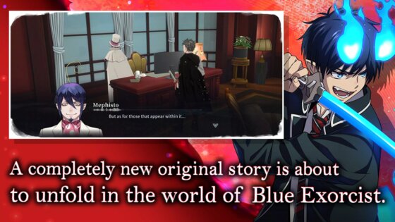 AlternaVvelt Blue Exorcist: Another Story. Скриншот 3