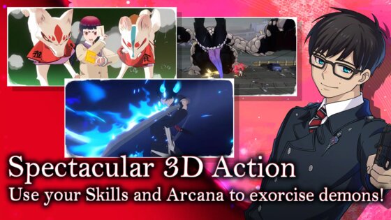 AlternaVvelt Blue Exorcist: Another Story. Скриншот 4
