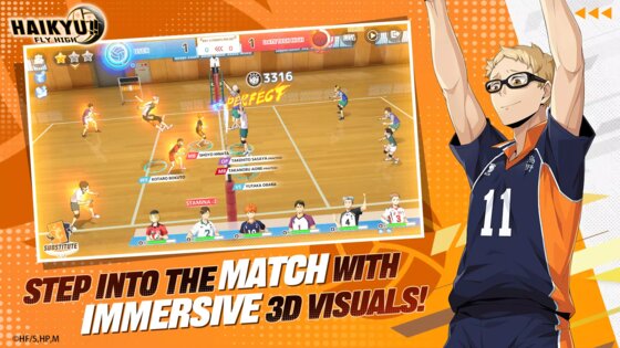 Haikyu! Fly High 1.4.0. Скриншот 3