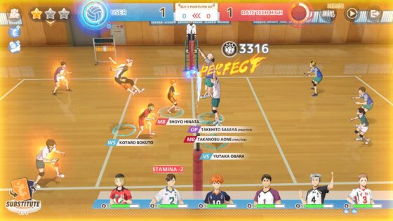 Haikyu! Fly High 1.4.0. Скриншот 7