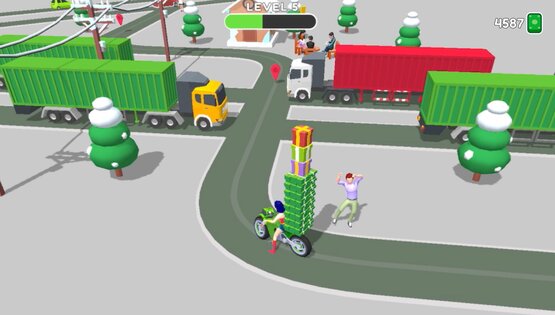 Paper Delivery Boy 1.34.0. Скриншот 5