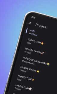 Hiddify 2.1.5. Скриншот 2