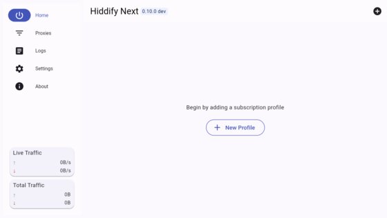 Hiddify 2.1.5. Скриншот 8