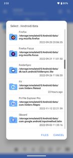 FV File Manager 1.26.0. Скриншот 2