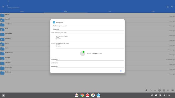 FV File Manager 1.26.0. Скриншот 9