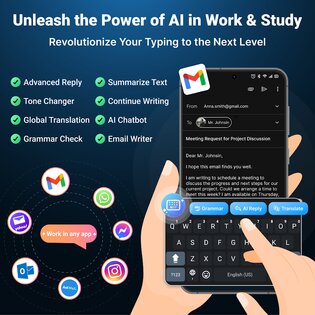 AI Keyboard 136.0. Скриншот 2